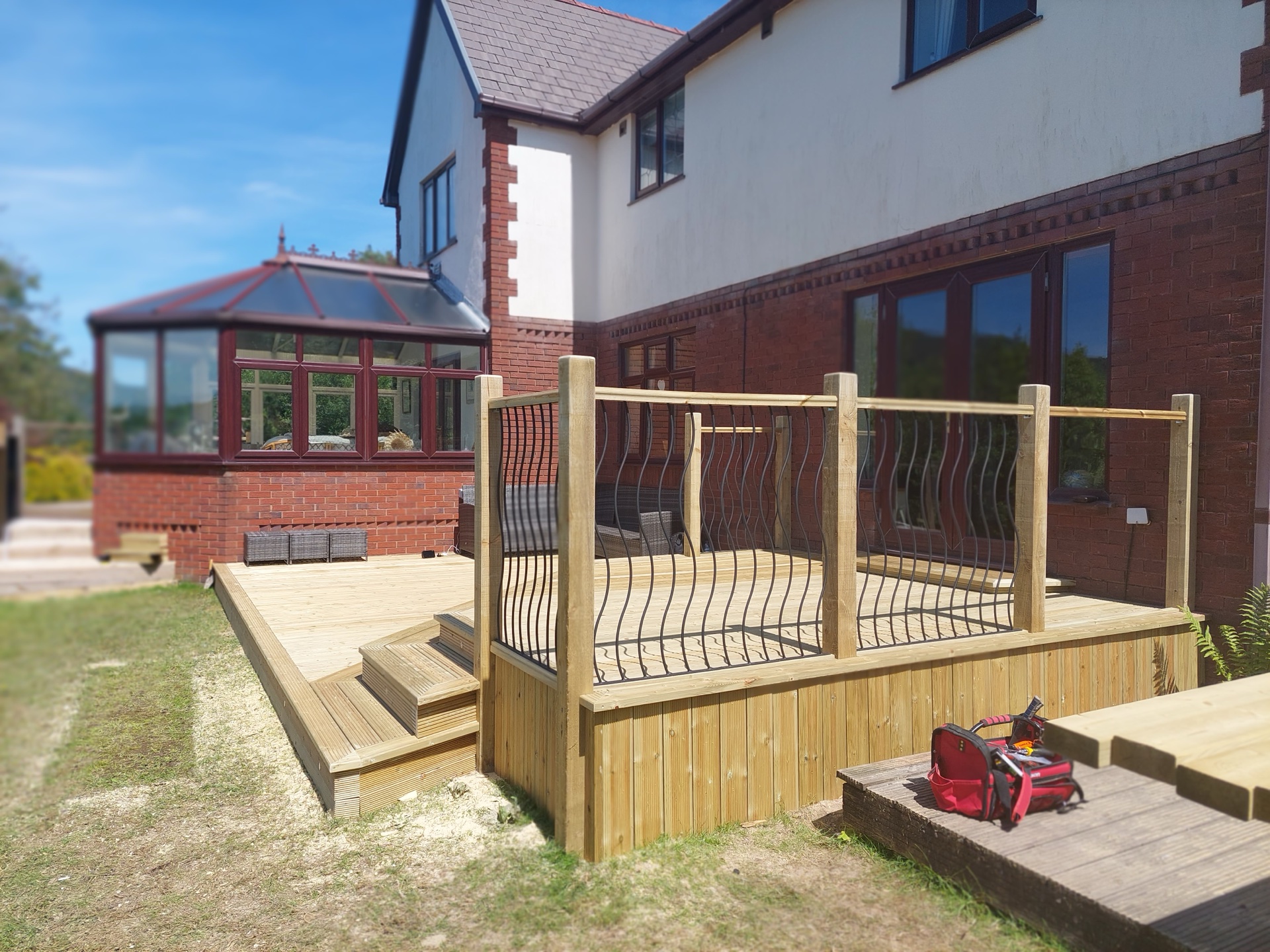 Custom Decking project 2